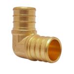 Apollo 3/4 in. Brass PEX-B Barb 90-Degree Elbow (APXE3434)