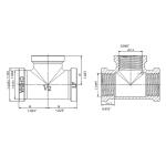 Everbilt 1/2 in. FIP Brass Tee Fitting (801959)