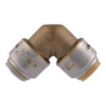 SharkBite Max 1/2 in. Push-to-Connect Brass 90-Degree Polybutylene Conversion Elbow Fitting (UR4248A)