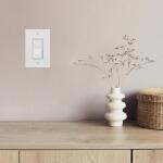 Hampton Bay 1 Gang - Bright White GFCI Decorator Wall Plate (1 Pack) - SWP1103-18