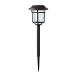 Hampton Bay Bellingrath 10 Lumen Bronze LED Weather Resistant Outdoor Solar Path Light with Plastic Lens 4-Pack (P3100-01-12)