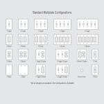 Hampton Bay Ascher 1 Gang Duplex Steel Wall Plate - Brushed Nickel (149DBNHB)