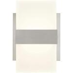 Home Decorators Collection Alberson 5 in. Brushed Nickel 2-Light LED Sconce (28616-HBUR)