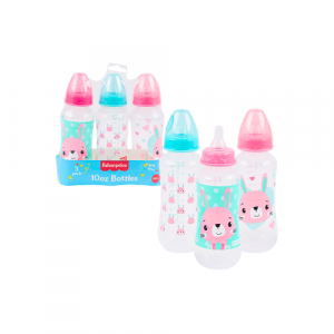 Fisher-Price 3Packs 10 Oz Baby Bottles - Bunny