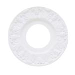 10 in. White Victorian Ceiling Medallion