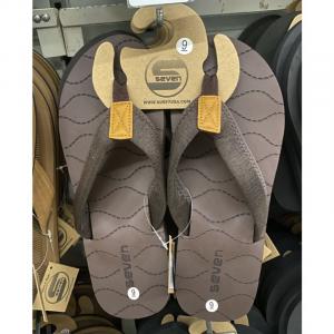 Surf Seven USA Men's Better Flip FLop Brown Size 9