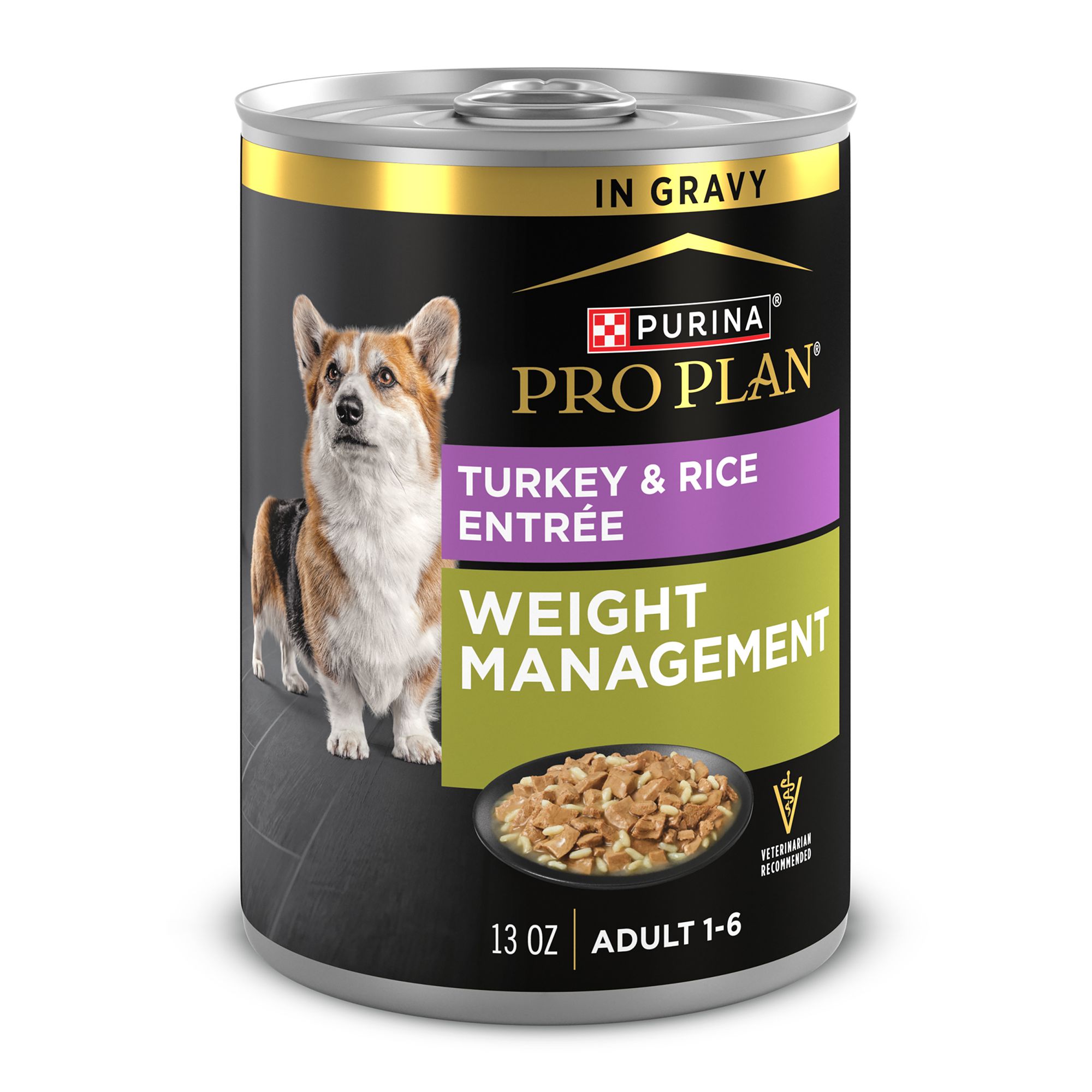 Purina Pro Plan Weight Management Adult Wet Dog Food – Turkey & Rice - Image 2