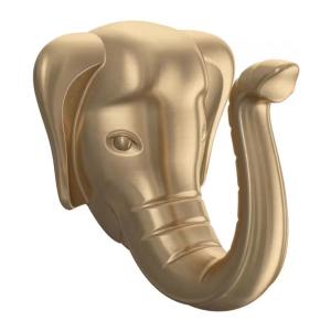 Liberty 2.88 in. Champagne Bronze Elephant Hook