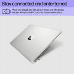 HP Stream 14" HD Laptop , Intel Quad-Core, 16GB RAM, 64GB eMMC + 256GB microSD, Windows 11 S