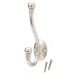 Everbilt Decorative Coat and Hat Hook Satin Nickel