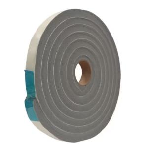 Frost King 3/4 in. x 1/2 in. 10 ft. Grey Vinyl Foam Weather-Seal Self-Stick Tape