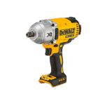 Dewalt 20V MAX XR Brushless High Torque 1/2″ Impact Wrench with Detent Anvil, Cordless, Tool Only