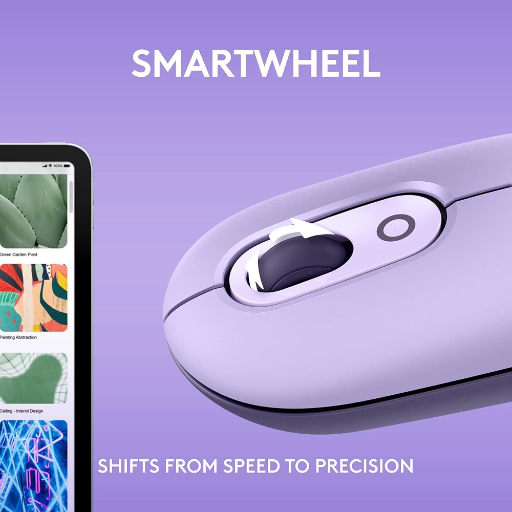 Logitech POP Mouse, Compact and Portable Wireless Bluetooth - Image 7