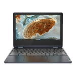 Lenovo 11.6" Touchscreen Chromebook, MediaTek MT8183, 4GB RAM, 64GB Storage, Chrome OS, Black