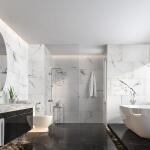 Home Decorators Collection Carrara 24 in. x 48 in. Polished Porcelain Floor and Wall Tile (16 sq. ft./Case) (NHDCAR2448P)