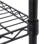 HDX 4-Tier Steel Wire Shelving Unit in Black (36 in. W x 54 in. H x 14 in. D) (21436BPS)