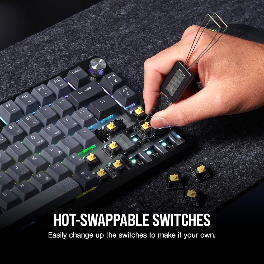 Corsair K65 Plus Wireless 75% RGB Mechanical Gaming Keyboard - Image 10