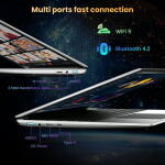 Jumper 15.6" Laptop, Windows 11, 12GB RAM, 640GB Storage, Intel Celeron 5305U