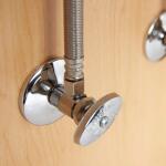 Oatey 1/2 in. Copper Tube Size Flange Escutcheon Plate in Chrome-Plated Steel (HDC76C)