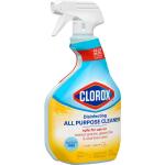 Clorox 32 oz. Bleach-Free Disinfecting All-Purpose Cleaner Spray, Crisp Lemon Scent (4460060044)