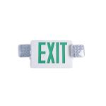 Commercial Electric Combo 14-Watt Equivalent Integrated LED White Exit Sign and Emergency Light with Ni-Cad 9.6-Volt Battery (EECLEDRG120277)