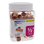 Everbilt 1/2 in. x 1/2 in. x 1/2 in. Wrot Copper All Cup Tee Fitting Pro Pack 30-Pack (MPP611HD12)