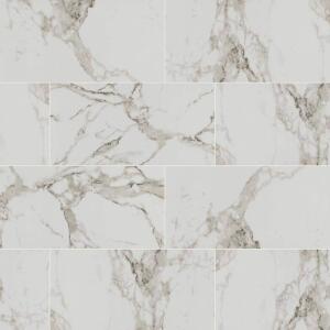MSI Crystal Bianco 12 in. x 24 in. Polished Porcelain Floor and Wall Tile (16 sq. ft./Case) (NHDCRYBIA1224P)