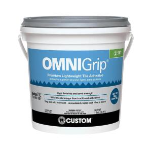 Custom Building Products OmniGrip 1 Gal. (4 qt.) Premium Lightweight Adhesive for Tile and Stone (OGA1)