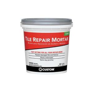 Custom Building Products Tile Repair Mortar White 1.5 lb. (TRMW1)