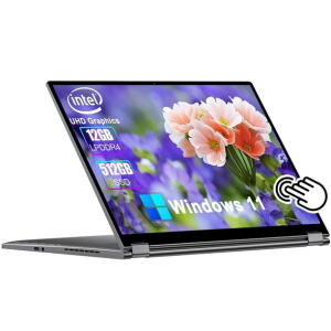 CHUWI FreeBook 13.5" 2-in-1 Laptop, 12GB RAM, 512GB SSD, 360° Foldable, Windows 11