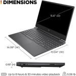 HP Victus 15.6" FHD R5 7535HS 16GB/512GB RX 6550M – Win11, Mica Silver + Accessories