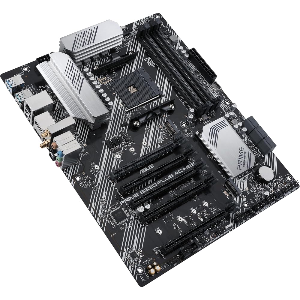 ASUS Prime B550-PLUS AC-HES AMD AM4 ATX Motherboard - Image 5
