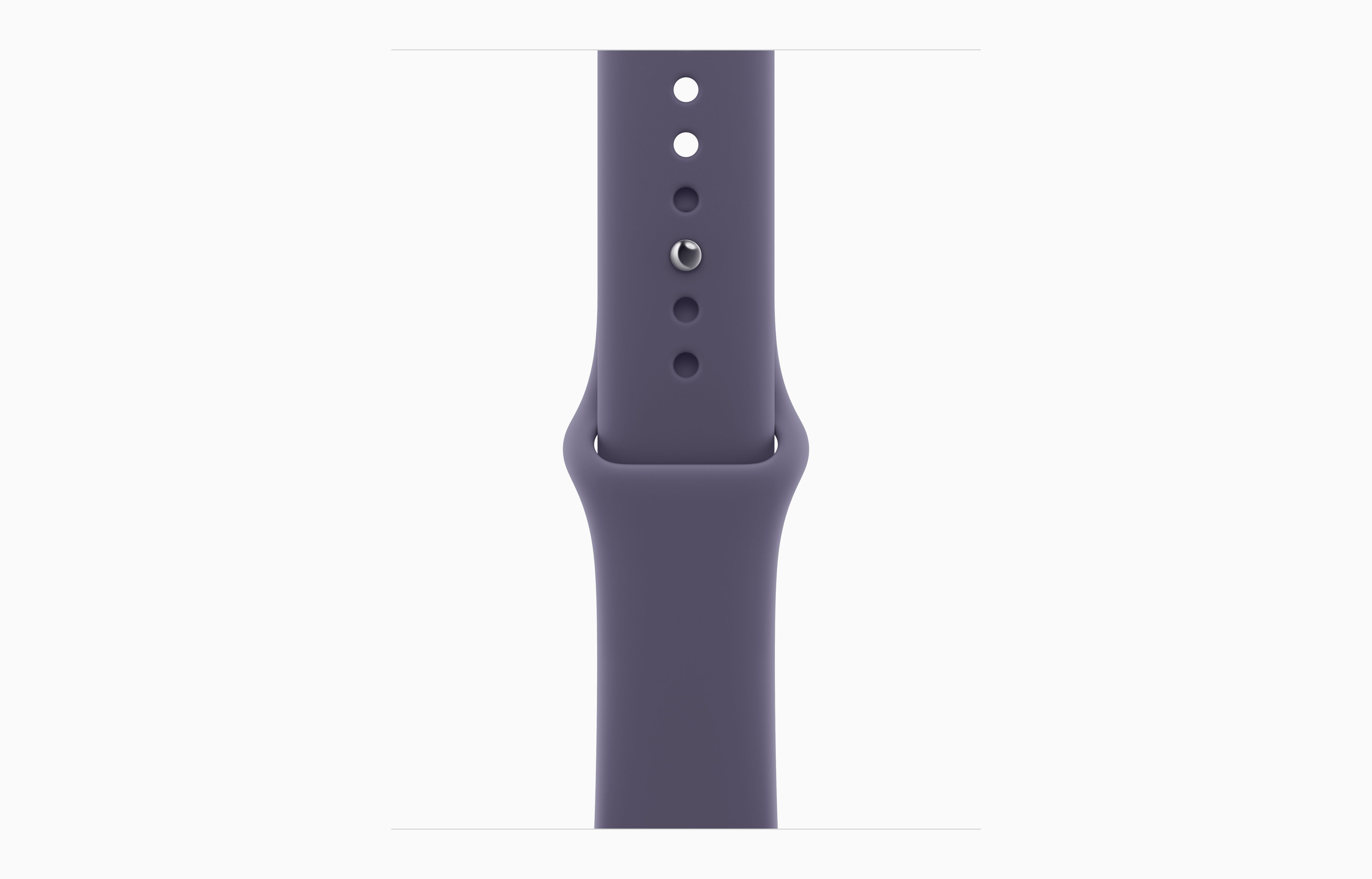 Apple Watch Series 11 Aluminum GPS – Rose Gold (Purple Fog Sport Band) - Image 3