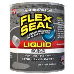 Flex Seal - Liquid Clear 32 Oz. Liquid Rubber Sealant Coating