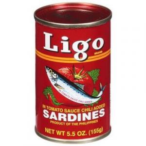 Ligo Sardines in Chilli and Tomato Sauce 4pcs 5.5 oz