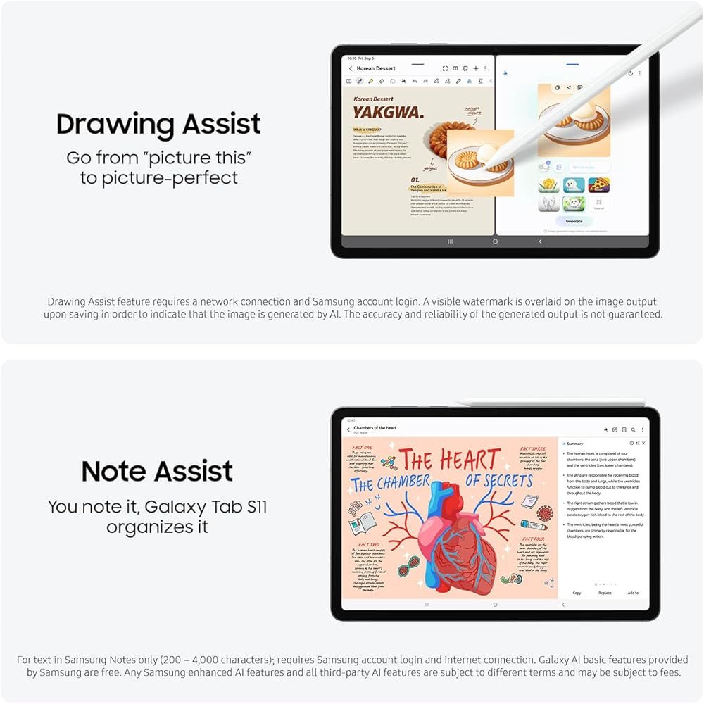 Samsung Galaxy Tab S11 256GB WiFi Android Tablet - Image 4
