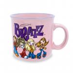 Bratz Pink Ceramic Camper Mug Holds 20 Ounces