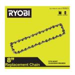 RYOBI 8 in.Replacement Chainsaw Chain, 33 Links (Single Pack)