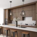 Globe Electric Dawson 1-Light Dark Bronze Plug-In or Hardwire Pendant Lighting with 15 ft. Cord(61107)