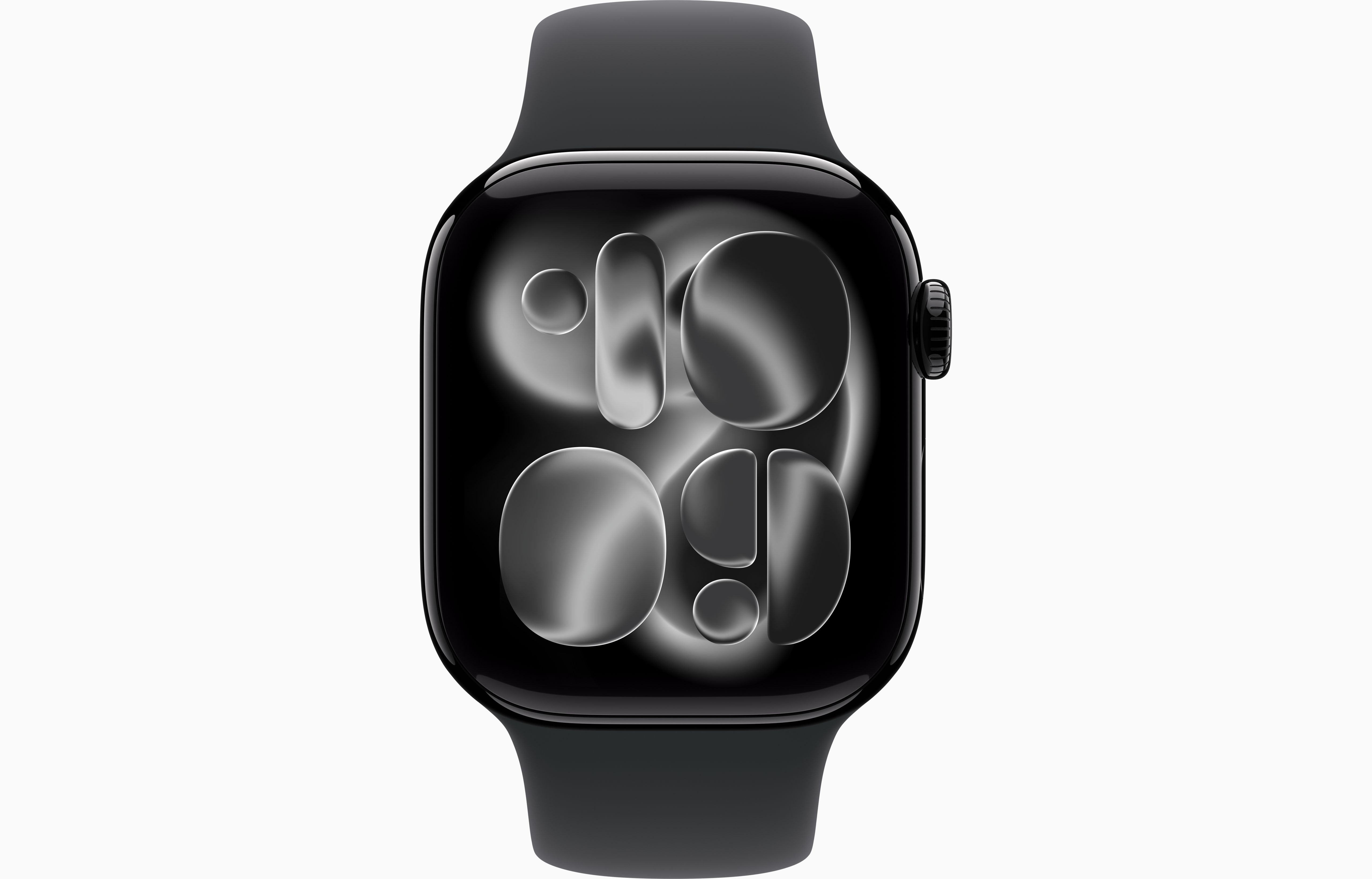 Apple Watch Series 11 Aluminum GPS – Jet Black (Black Sport Band) - Image 2