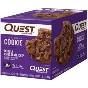 Quest Nutrition Protein Cookie - Double Chocolate Chip 12count