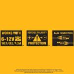 DEWALT Professional 2 Amp Automotive Battery Charger and Maintainer (DXAEC2)