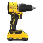 Dewalt ATOMIC 20-Volt Lithium-Ion Cordless 1/2 in. Compact Hammer Drill Kit