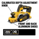 DEWALT(Tool Only) DCP580B 20V MAX XR Cordless Brushless 3-1/4 in. Planer