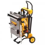 DEWALT 15 Amp Corded 10 Inch Job Site Table Saw with Rolling Stand