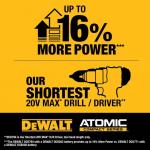 Dewalt 20-Volt Lithium-Ion Cordless Compact 1/2 in. Drill/Driver Kit by ATOMIC