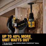 Dewalt 20V MAX XR Cordless Compact 1/2-Inch Drill/Driver Kit with Lithium-Ion Battery, 5.0Ah Battery, and Charger