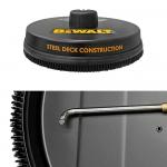 DEWALT Universal 18-Inch Surface Cleaner for Cold Water Pressure Washers (Up to 3700 PSI Rate)