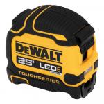 DEWALT Tape Measure 25 ft. with Rechargeable LED Light