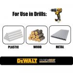 DEWALTBlack and Gold Twist Drill Bit 5/8 in. 